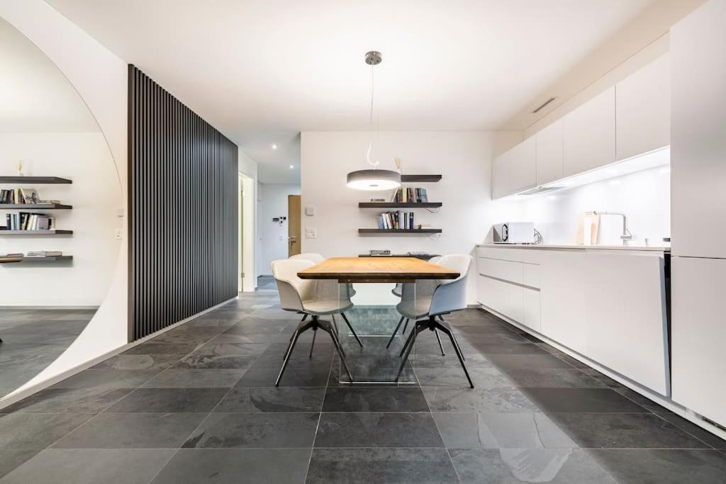 Luxus Wohnung Mit Garten Цюрих Экстерьер фото