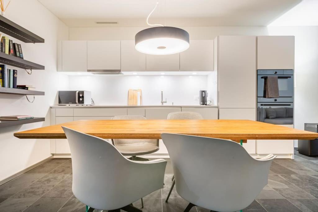 Luxus Wohnung Mit Garten Цюрих Экстерьер фото