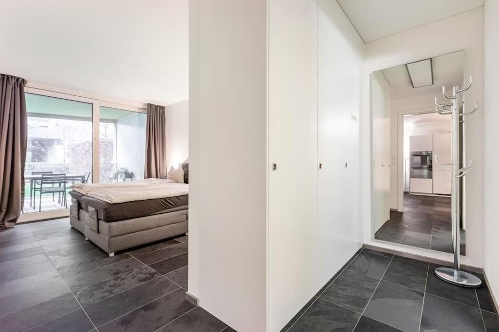 Luxus Wohnung Mit Garten Цюрих Экстерьер фото