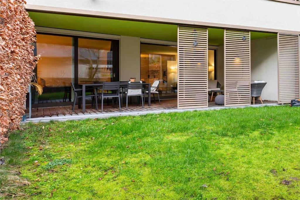 Luxus Wohnung Mit Garten Цюрих Экстерьер фото